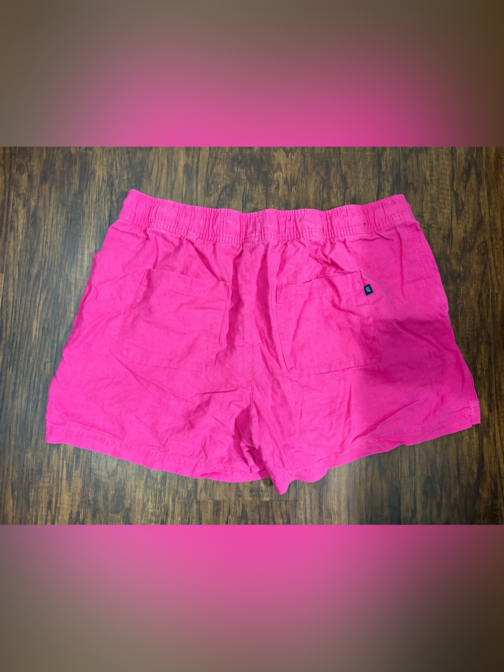 Pink GAP linen shorts 🩷